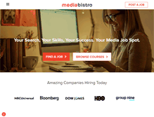 Tablet Screenshot of mediabistro.com